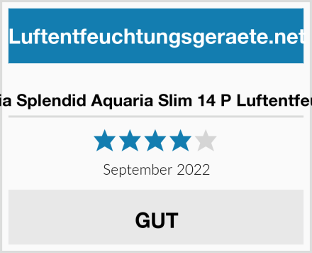  Olimpia Splendid Aquaria Slim 14 P Luftentfeuchter Test