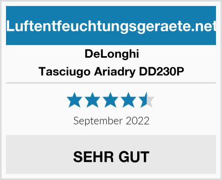 DeLonghi Tasciugo Ariadry DD230P Test