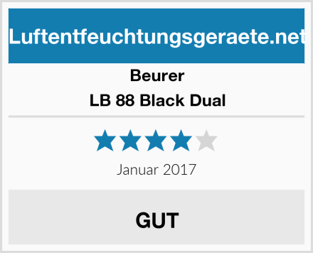 Beurer LB 88 Black Dual Test